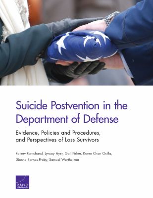 Suicide postvention in the Department of Defense : evidence, policies and procedures, and perspectives of loss survivors