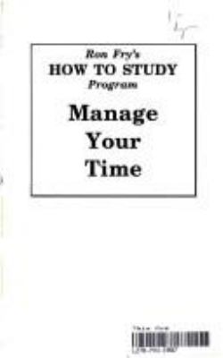 Manage your time