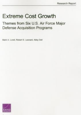 Extreme cost growth : themes from six U.S. Air Force major defense acquisition programs