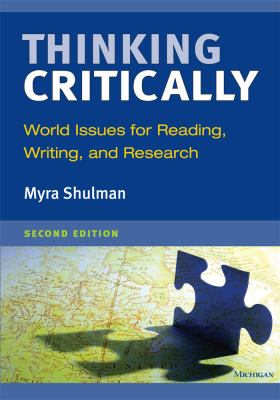 Thinking critically : world issues for reading, writing, and research