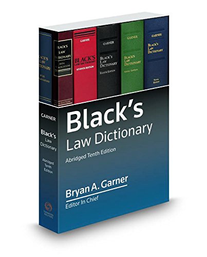 Black's law dictionary