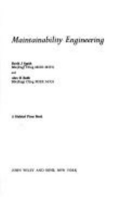 Maintainability engineering