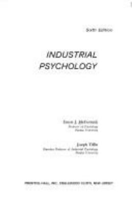 Industrial psychology