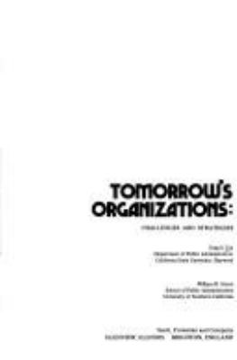 Tomorrow's organizations : challenges and strategies