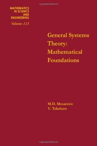 General systems theory: mathematical foundations