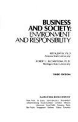 Business and society : environment and responsibility