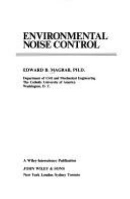 Environmental noise control
