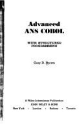 Advanced ANS COBOL with structured programming