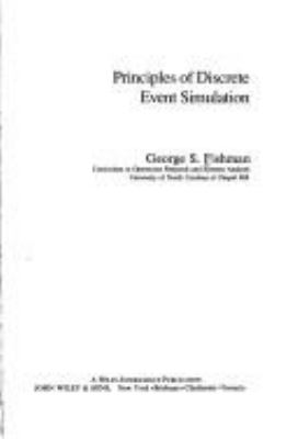 Principles of discrete event simulation