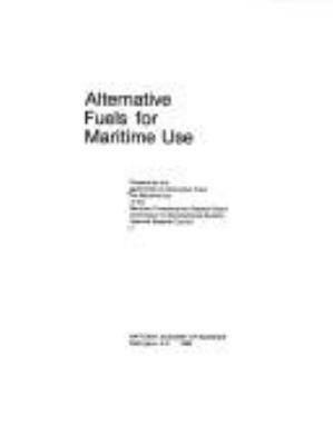 Alternative fuels for maritime use