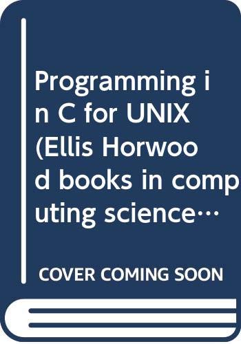 Programming in C for UNIX