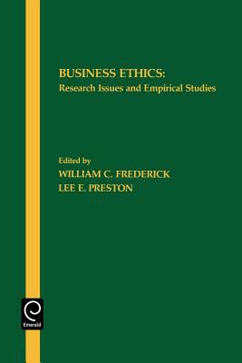 Business ethics : research issues and empirical studies