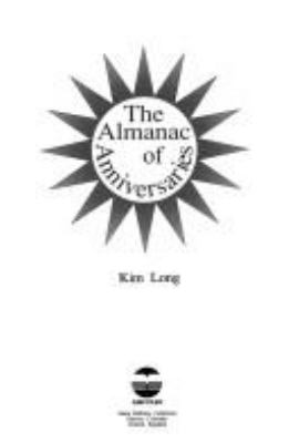 The almanac of anniversaries