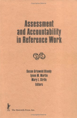 Assessment and accountability in reference work