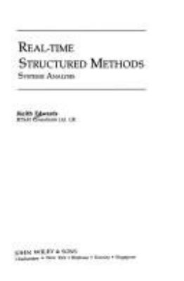 Real-time structured methods : systems analysis