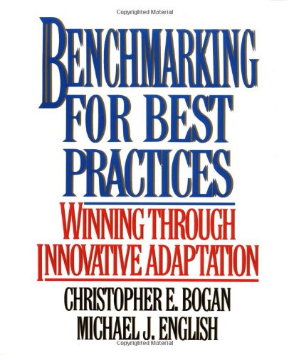 Benchmarking for best practices : winning through innovative adaptation