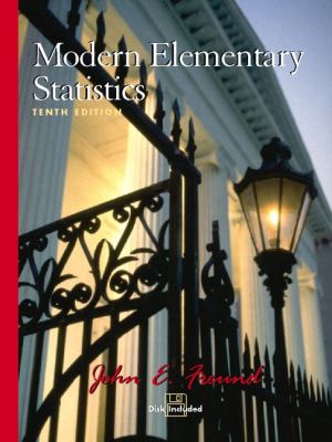 Modern elementary statistics.