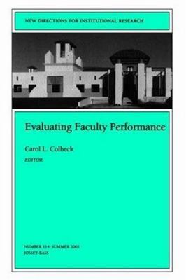 Evaluating faculty performance