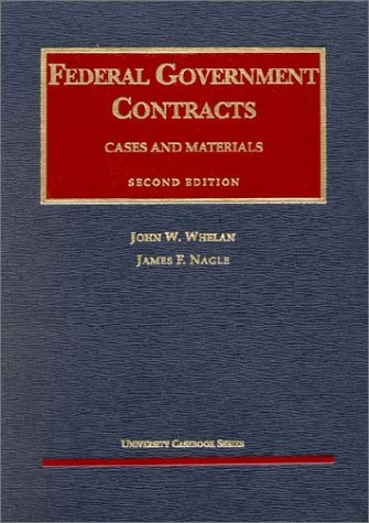Federal government contracts : cases and materials