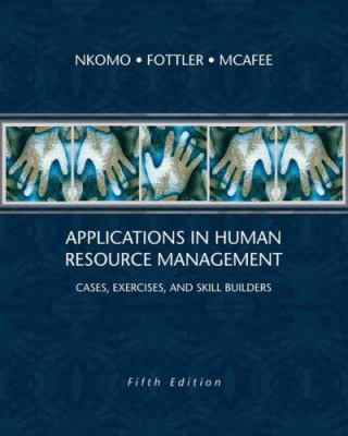 Applications in human resource management