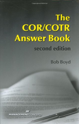 The COR/COTR answer book