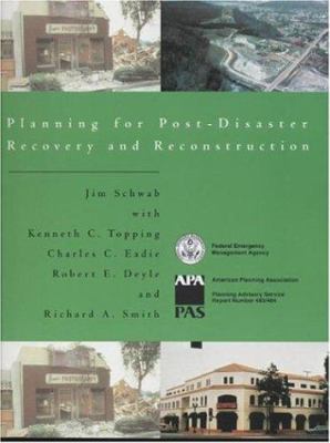 Planning for post-disaster recovery and reconstruction