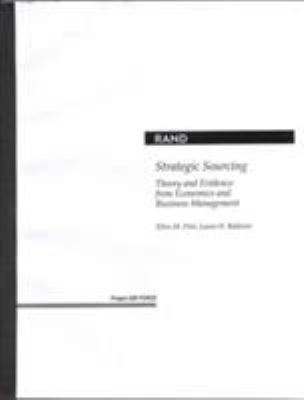 Strategic sourcing : theory and evidence from economics and business management