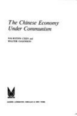 The Chinese economy under Communism