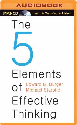 The 5 elements of effective thinking