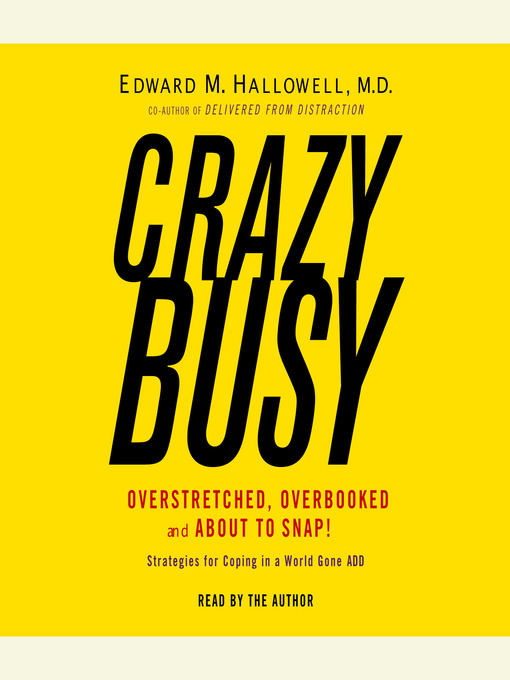 Crazybusy : Overstretched, Overbooked, and About to Snap! Strategies for Handling Your Fast-Paced Life