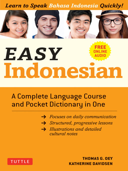 Easy Indonesian : Learn to Speak Indonesian Quickly (Downloadable Audio Included)