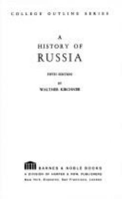 A history of Russia.