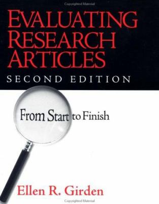 Evaluating research articles from start to finish