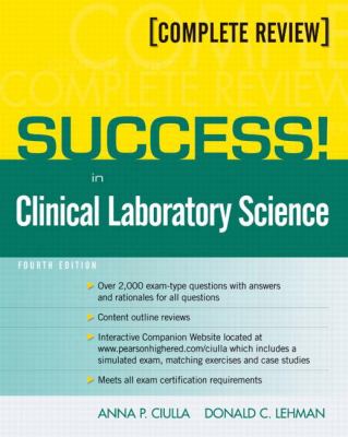 Success! in clinical laboratory science : complete review