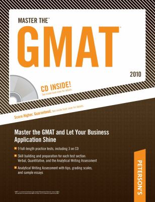 Peterson's master the GMAT 2010