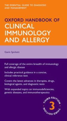 Oxford handbook of clinical immunology and allergy