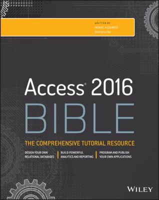 Access 2016 bible