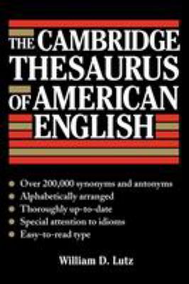 The Cambridge thesaurus of American English