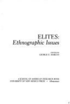 Elites, ethnographic issues