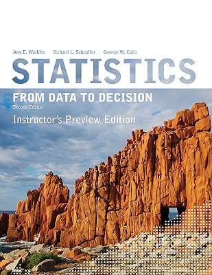 Statistics from data to decision