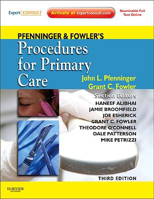 Pfenninger and Fowler's procedures for primary care