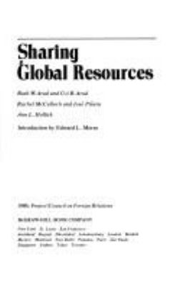 SHARING GLOBAL RESOURCES