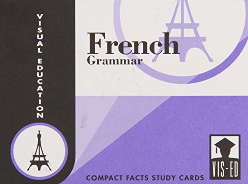 French Grammar: compact facts study (cards).