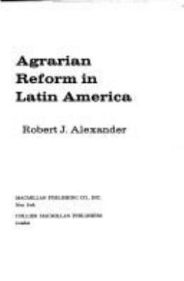 Agrarian reform in Latin America