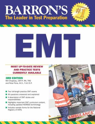 Barron's EMT : emergency medical technician exam