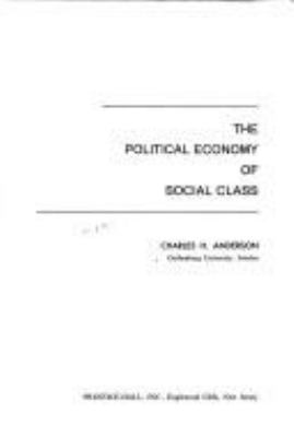 The political economy of social class