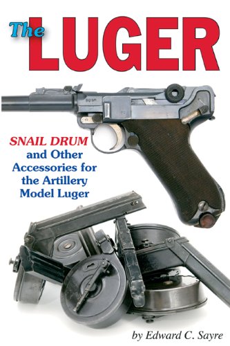 The Luger snail drum and other accessories for the artillery model Luger