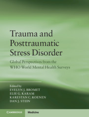 Trauma and posttraumatic stress disorder : global perspectives from the WHO world mental health surveys