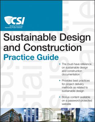 The CSI sustainable design and construction practice guide