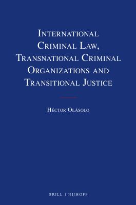 International criminal law : transnational criminal organizations and transitional justice
